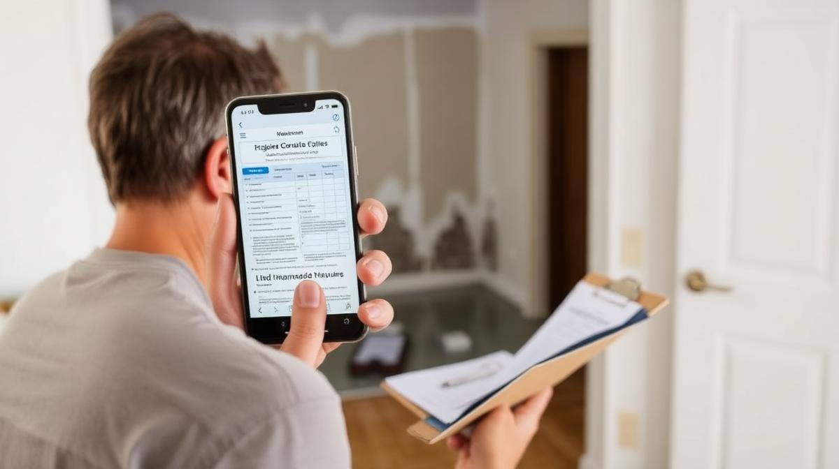 Georgia homeowner filing water damage insurance claim with documentation - EmesticaCure